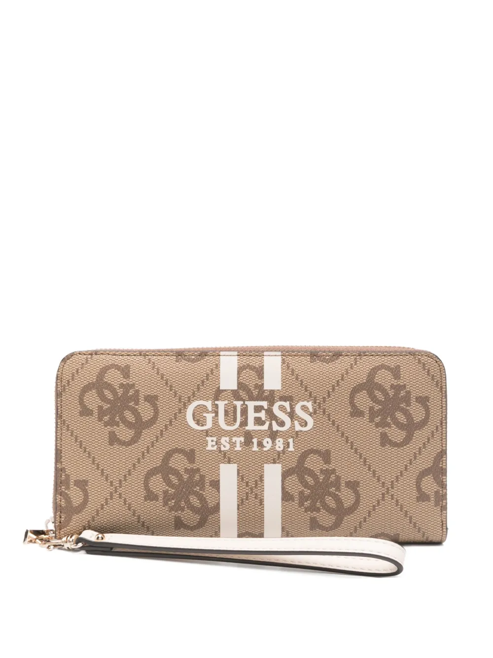 GUESS USA Laurel 4G 財布 - ニュートラル GUESS USA Laurel 4G 財布 - ニュートラル