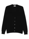 Piacenza Cashmere button-front wool cardigan - Black