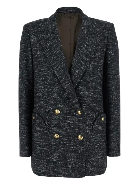 Blazé Milano double-breasted flap-pocket blazer