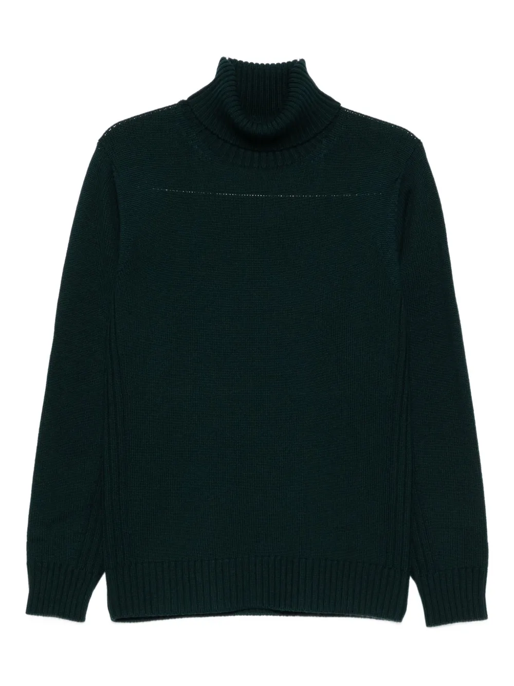 Kangra turtleneck wool sweater Groen