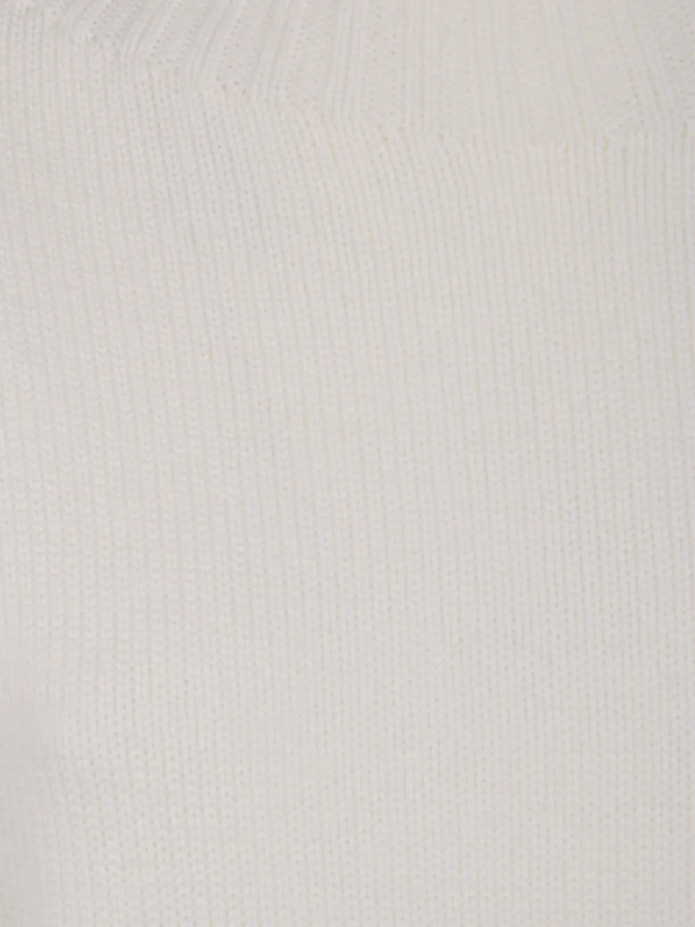 Drumohr Turtleneck Wool Sweater In White