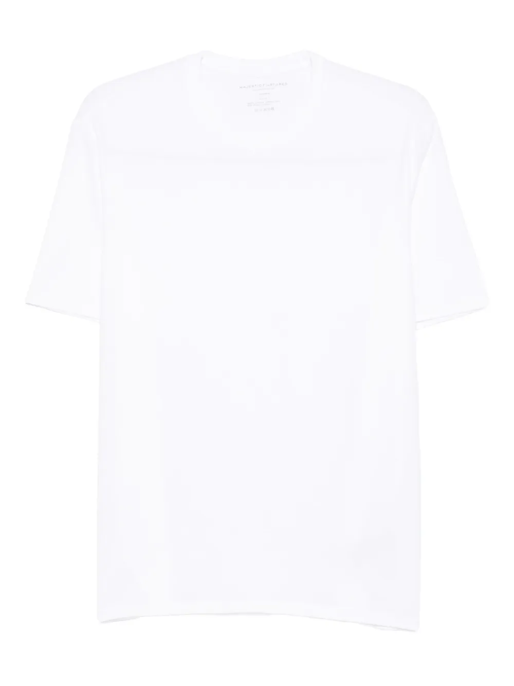 Majestic Filatures short-sleeve crew-neck T-shirt | White | Image 1