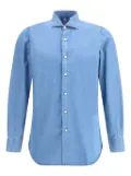 Finamore 1925 Napoli long-sleeve button-down shirt - Blue