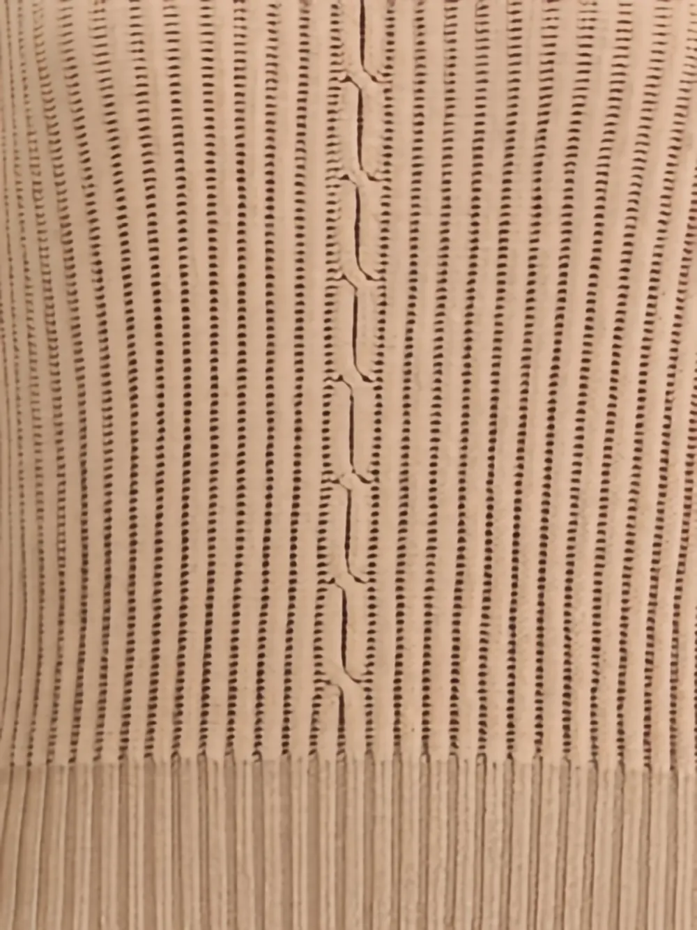 Loro Piana ribbed sweater Beige