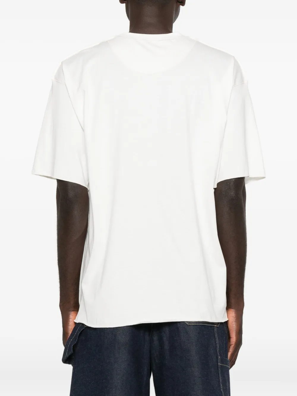 Diesel T-shirt met logo Wit