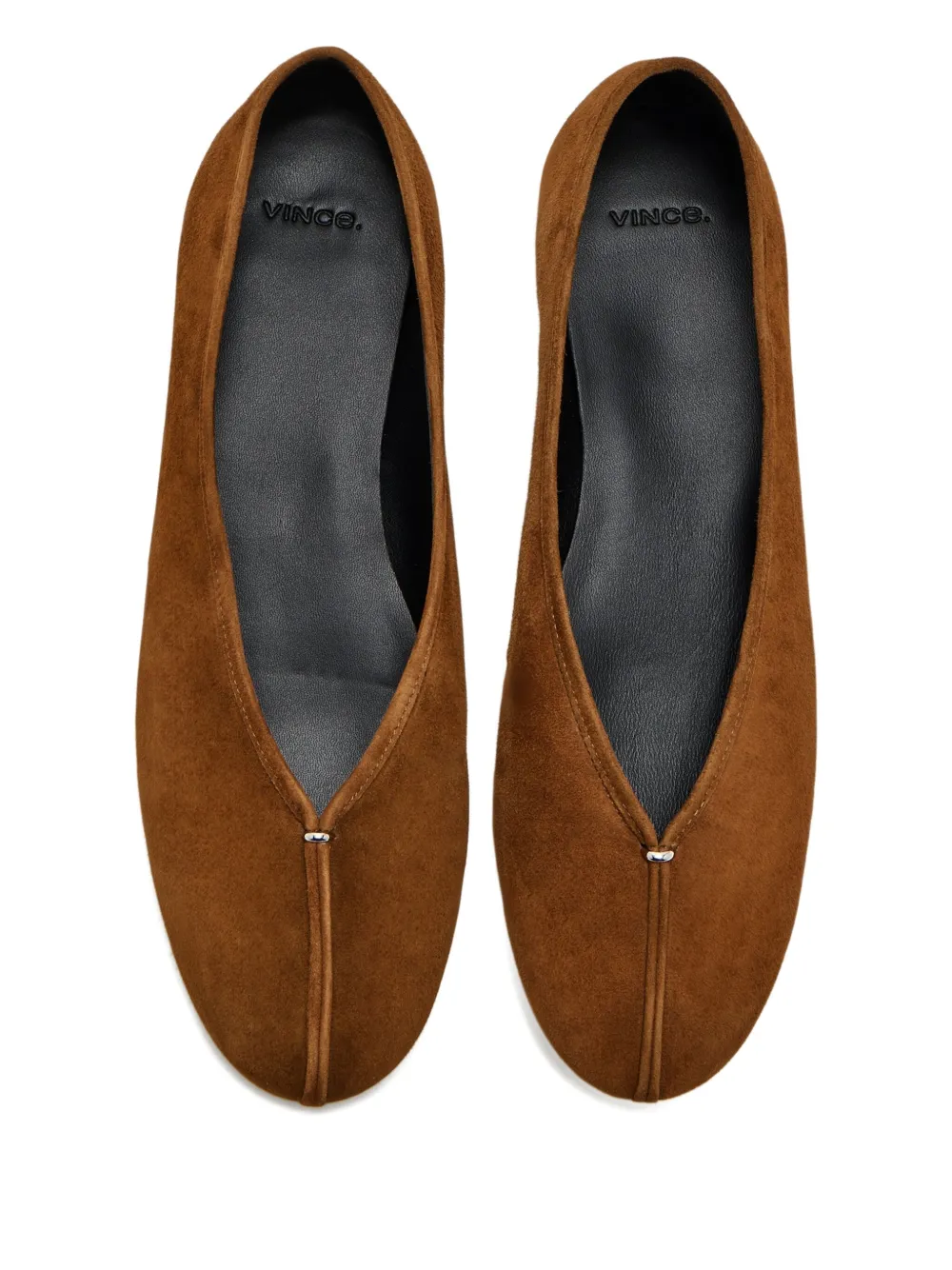 Vince Suède ballerina's Bruin