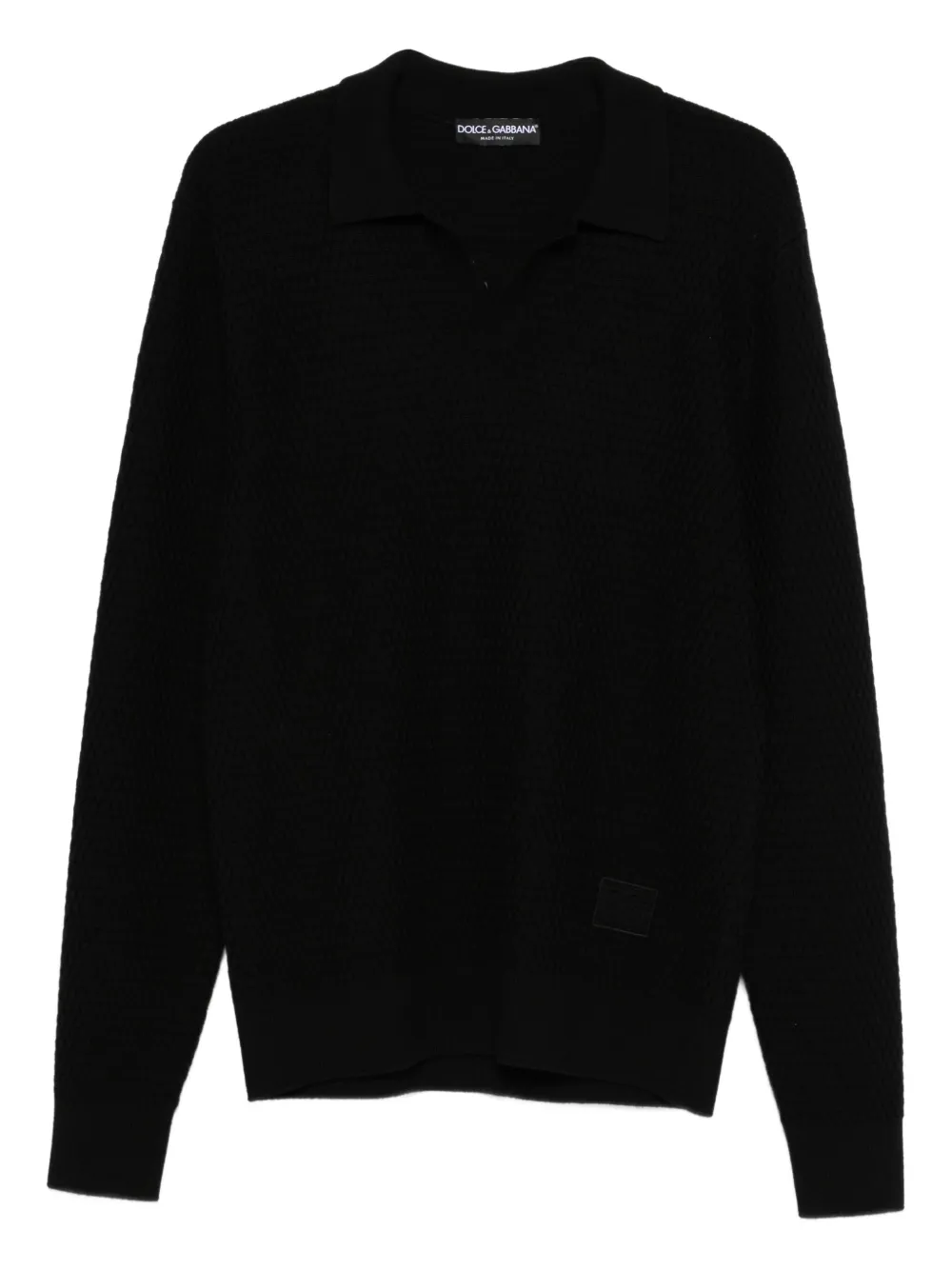 Dolce & Gabbana polo-neck sweater | Black | Image 1