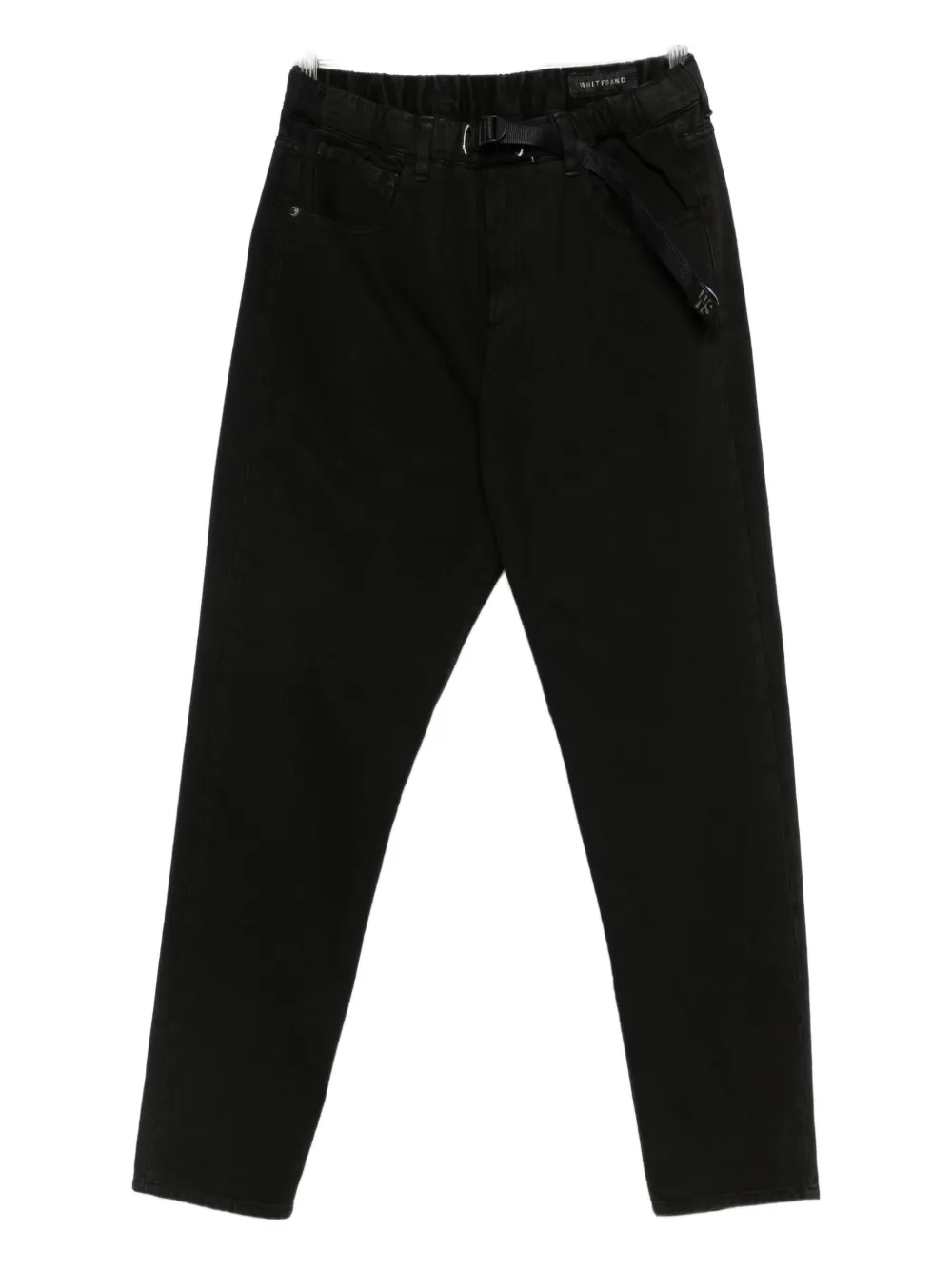 White Sand belt trousers - Nero