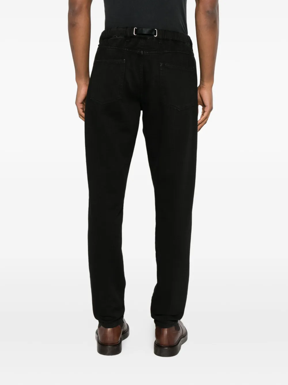 White Sand Broek met ceintuur Zwart