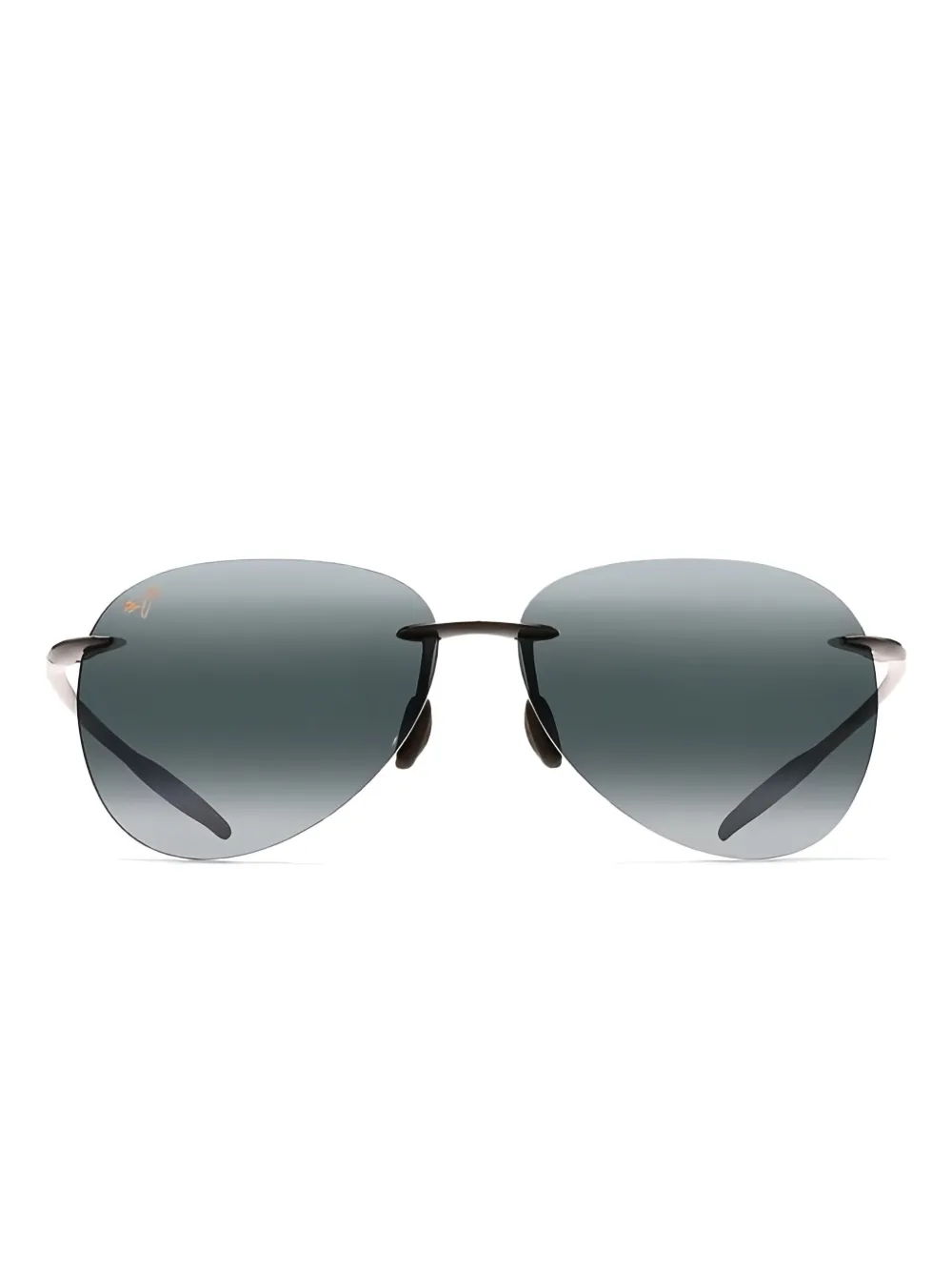 Maui Jim Sugar Beach リムレス サングラス - ブラック Maui Jim Sugar Beach リムレス サングラス - ブラック