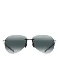 Maui Jim Sugar Beach rimless sunglasses - Black