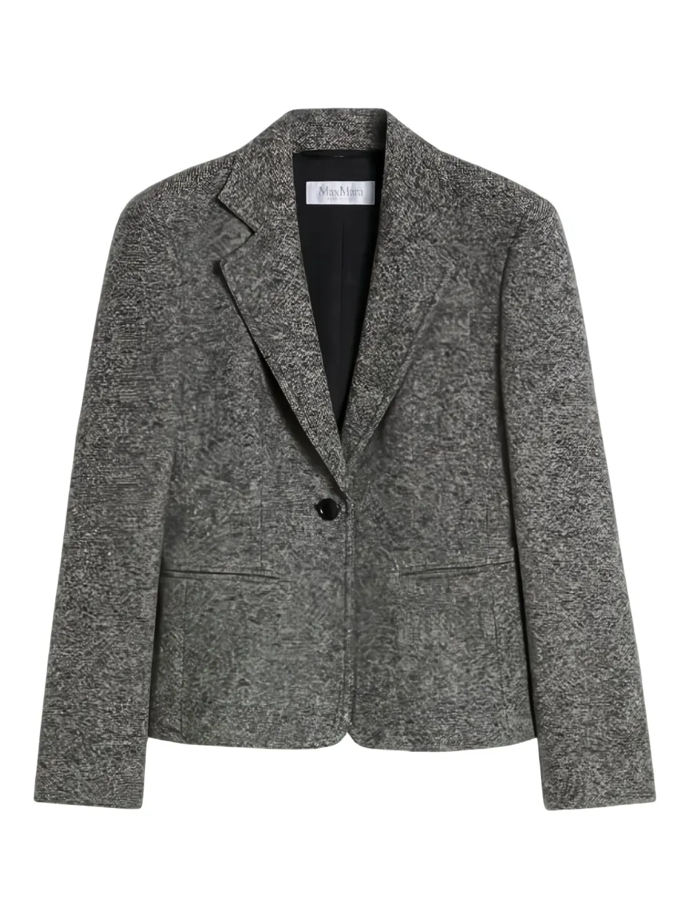 Max Mara Blazer met enkele knoop Grijs