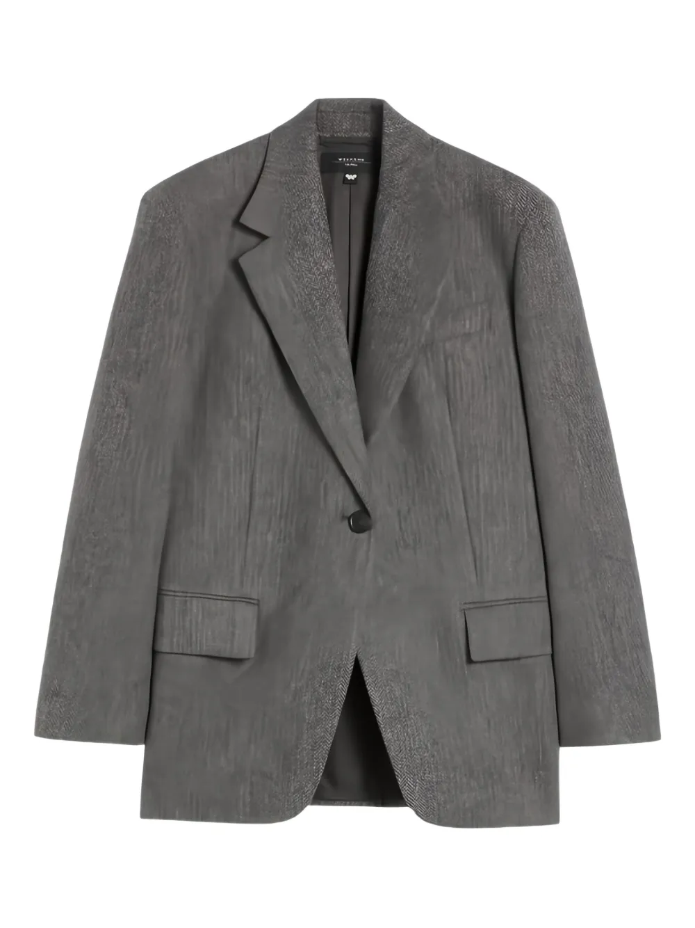 Weekend Max Mara Blazer met visgraatpatroon Grijs