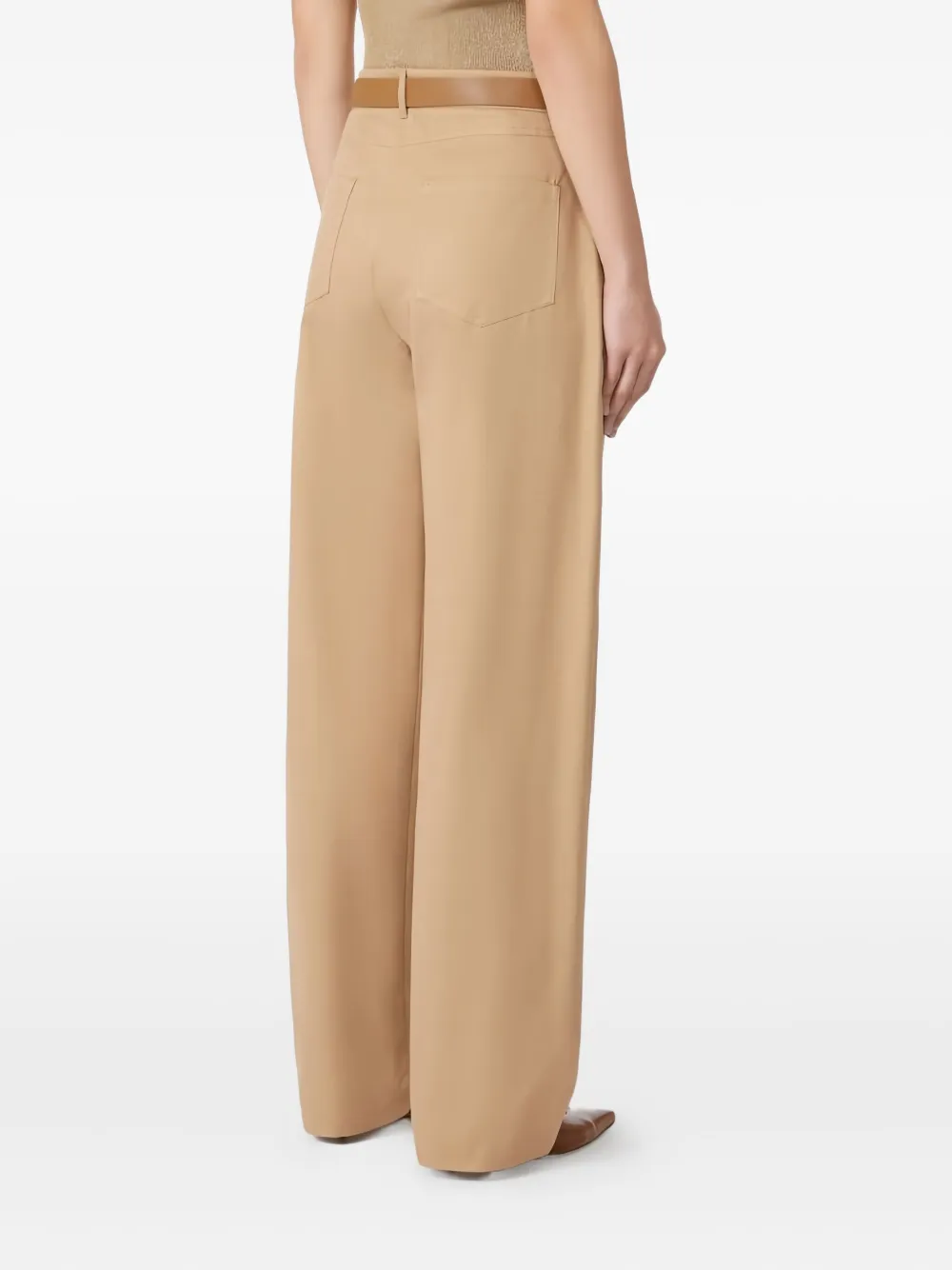 Max Mara Oversized broek Beige