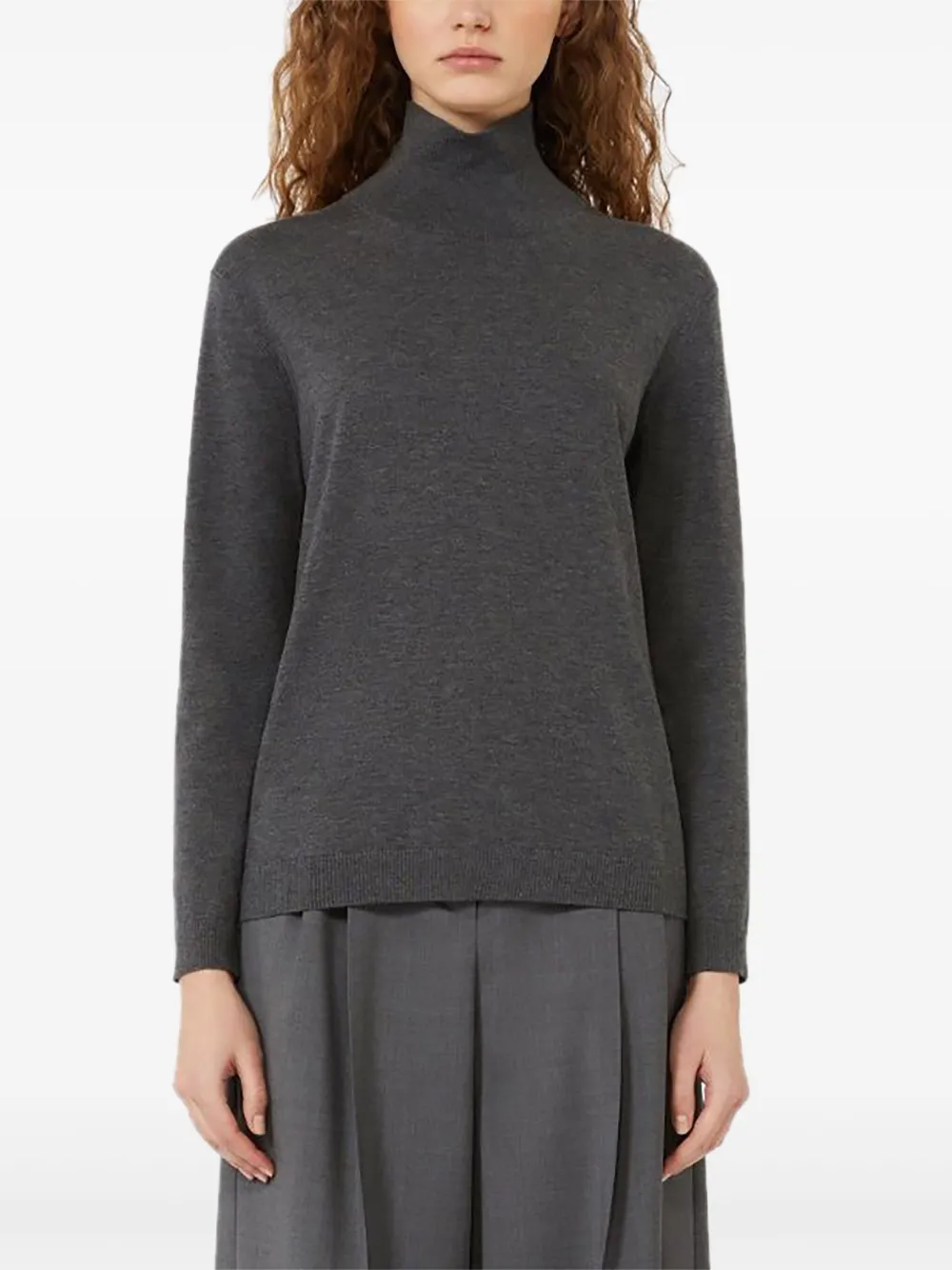 Weekend Max Mara Trui met hoge hals Grijs