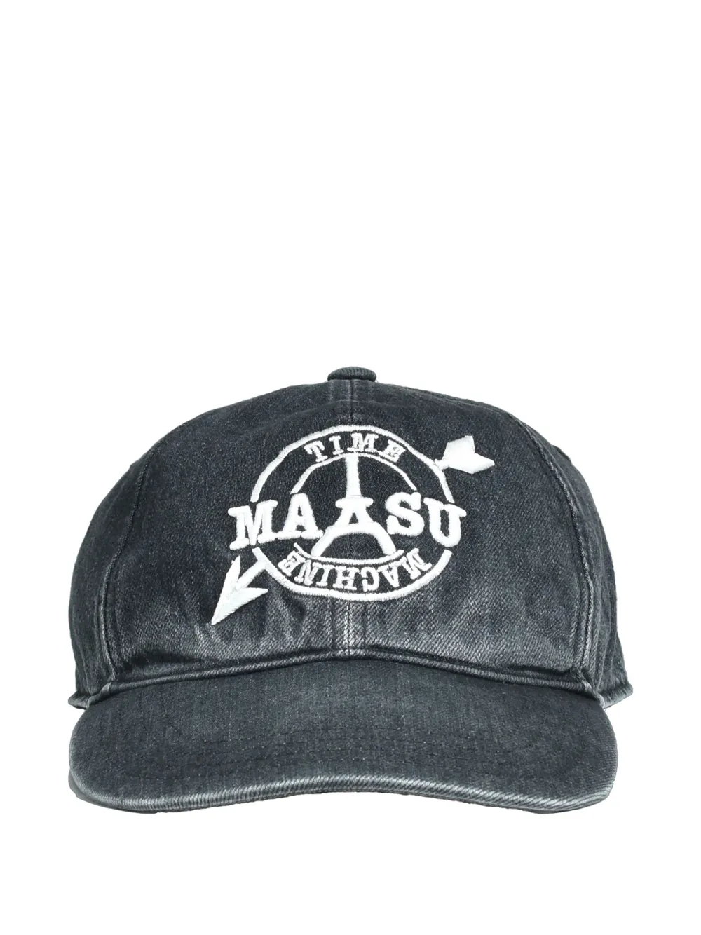 MASU embroidered-logo baseball cap Zwart