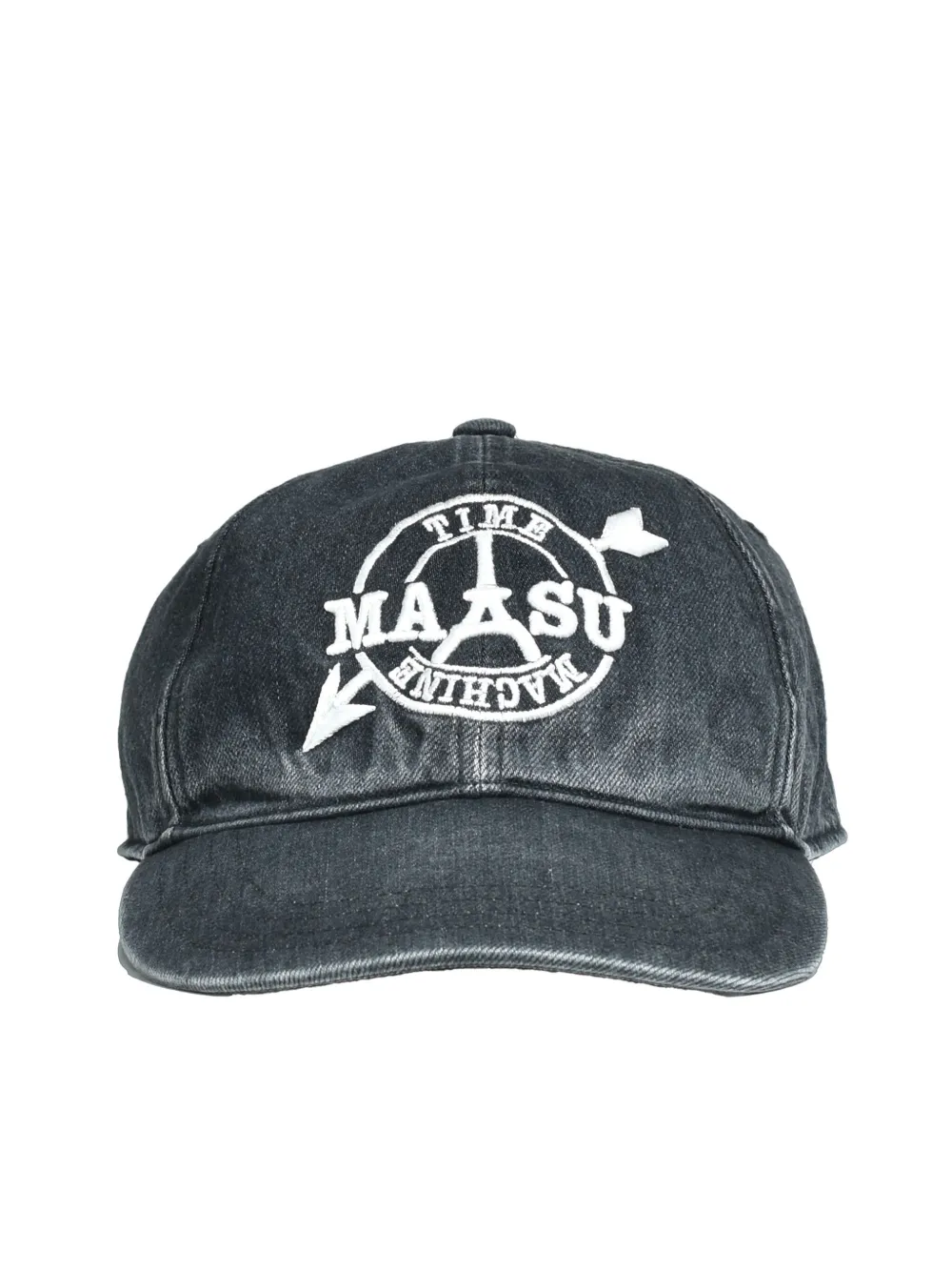 MASU embroidered-logo baseball cap Zwart