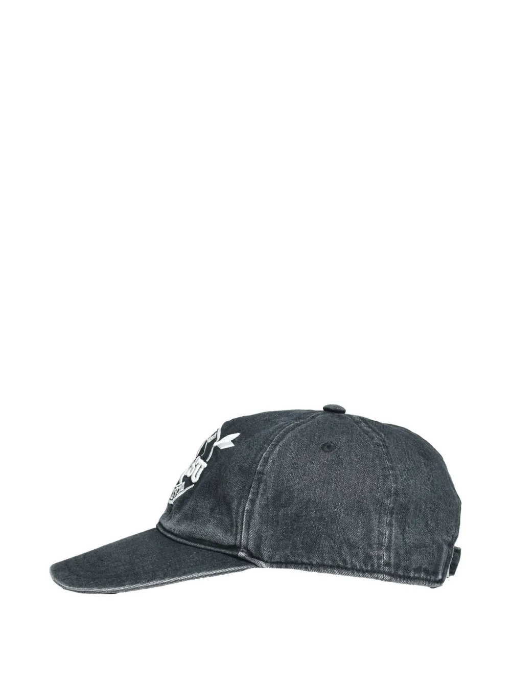 MASU embroidered-logo baseball cap - Zwart