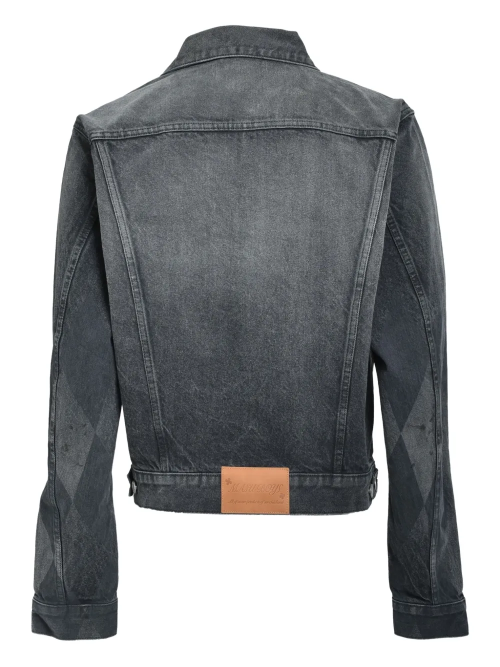 MASU diamond-pattern denim jacket | Denim Jackets | Image 2