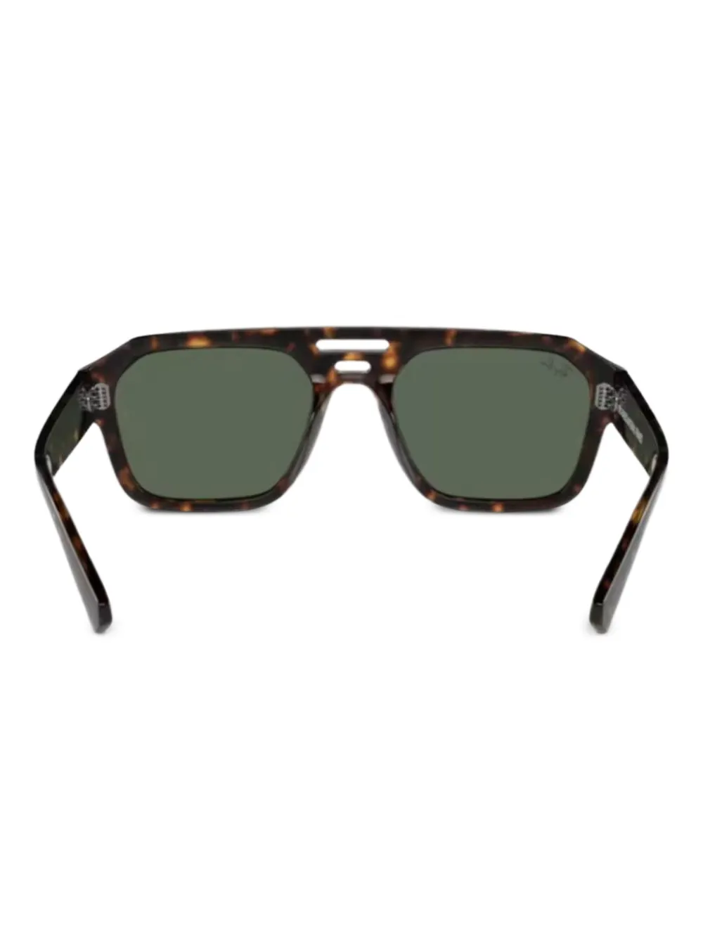 Ray-Ban Zonnebril met dubbele neusbrug - Bruin