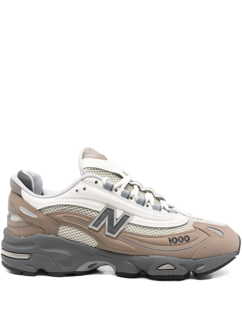 New Balance 1000 mesh-upper sneakers Brown