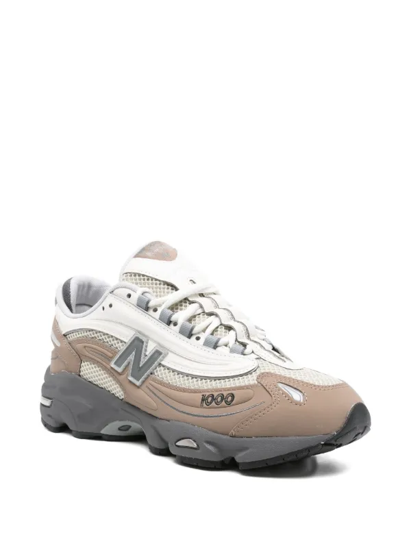 New Balance 1000 メッシュアッパースニーカー | ブラウン | FARFETCH JP