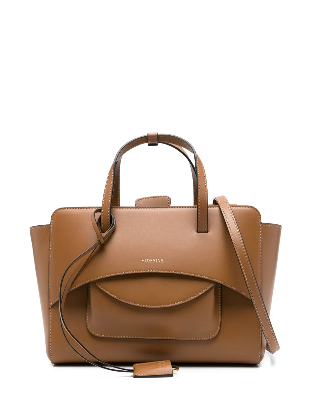 HIDESINS small logo-print tote bag | Brown | Image 1