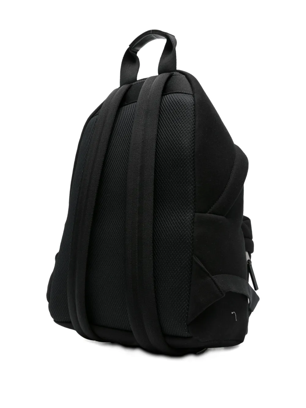 Palm Angels logo-embroidered backpack Zwart
