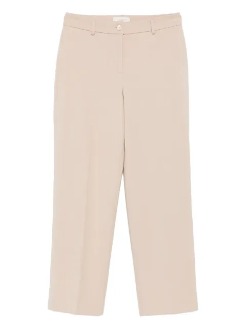 Via Masini 80 flat-front straight trousers