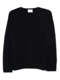 BeYou side-split cashmere sweater - Blue