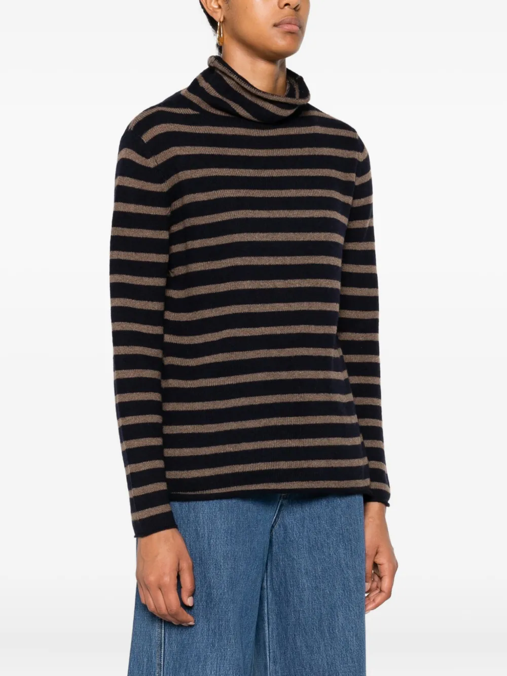 BeYou Gestreepte trui Blauw