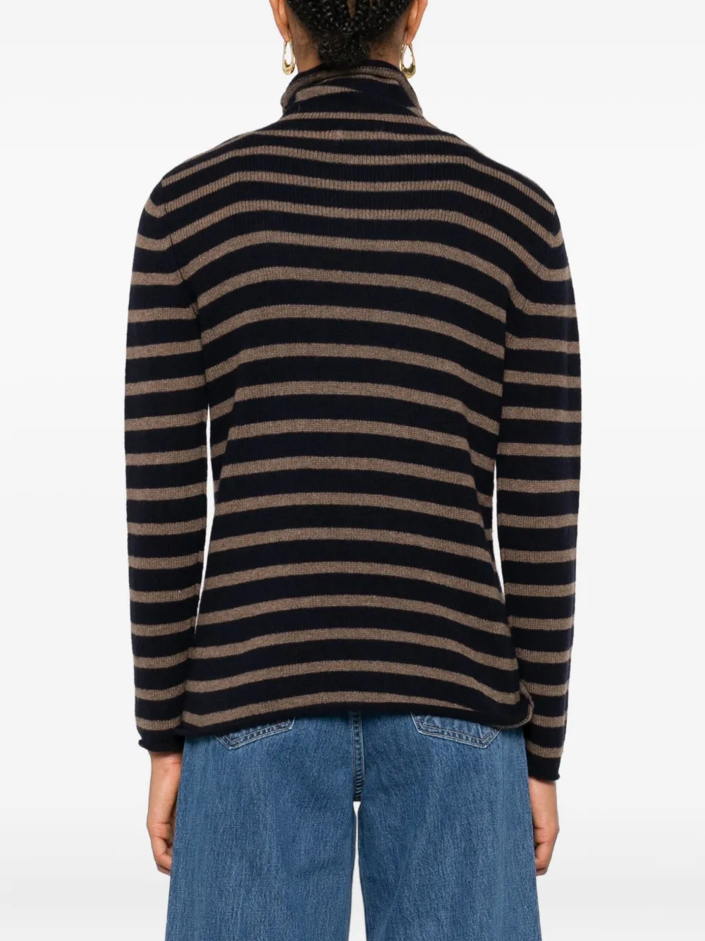 BeYou Gestreepte trui Blauw