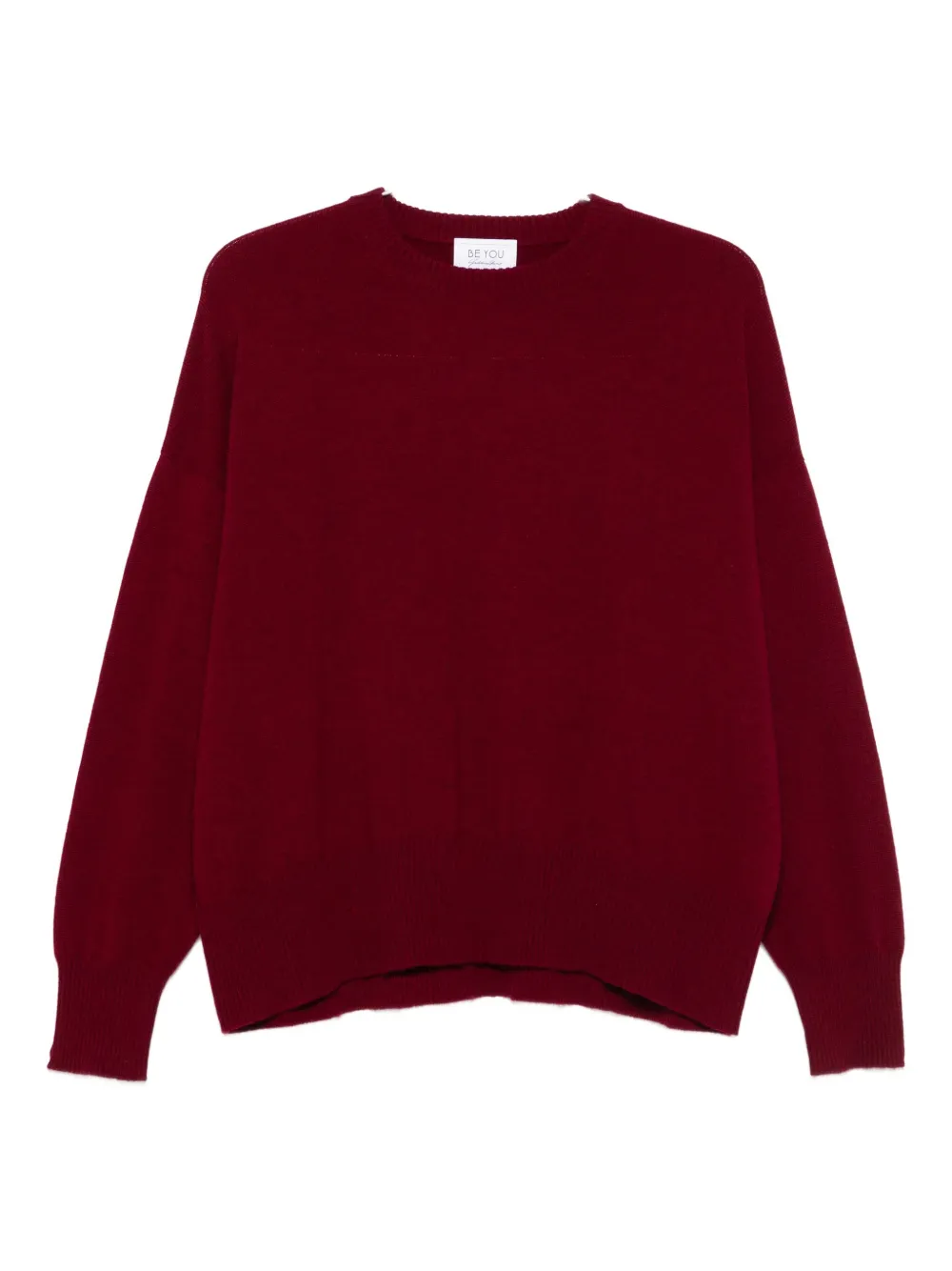 BeYou cashmere sweater Rood