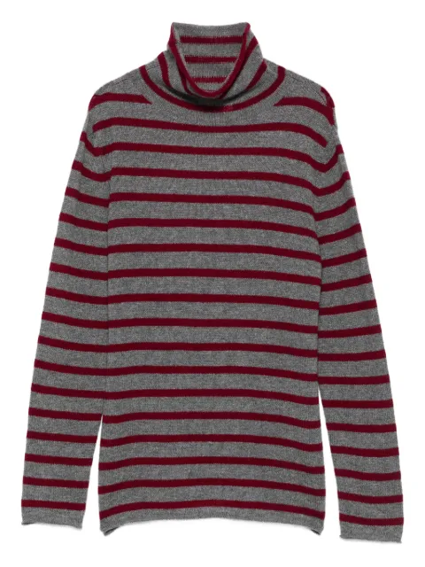 BeYou striped turtleneck sweater