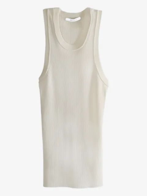 Givenchy ribbed racer-back tank top