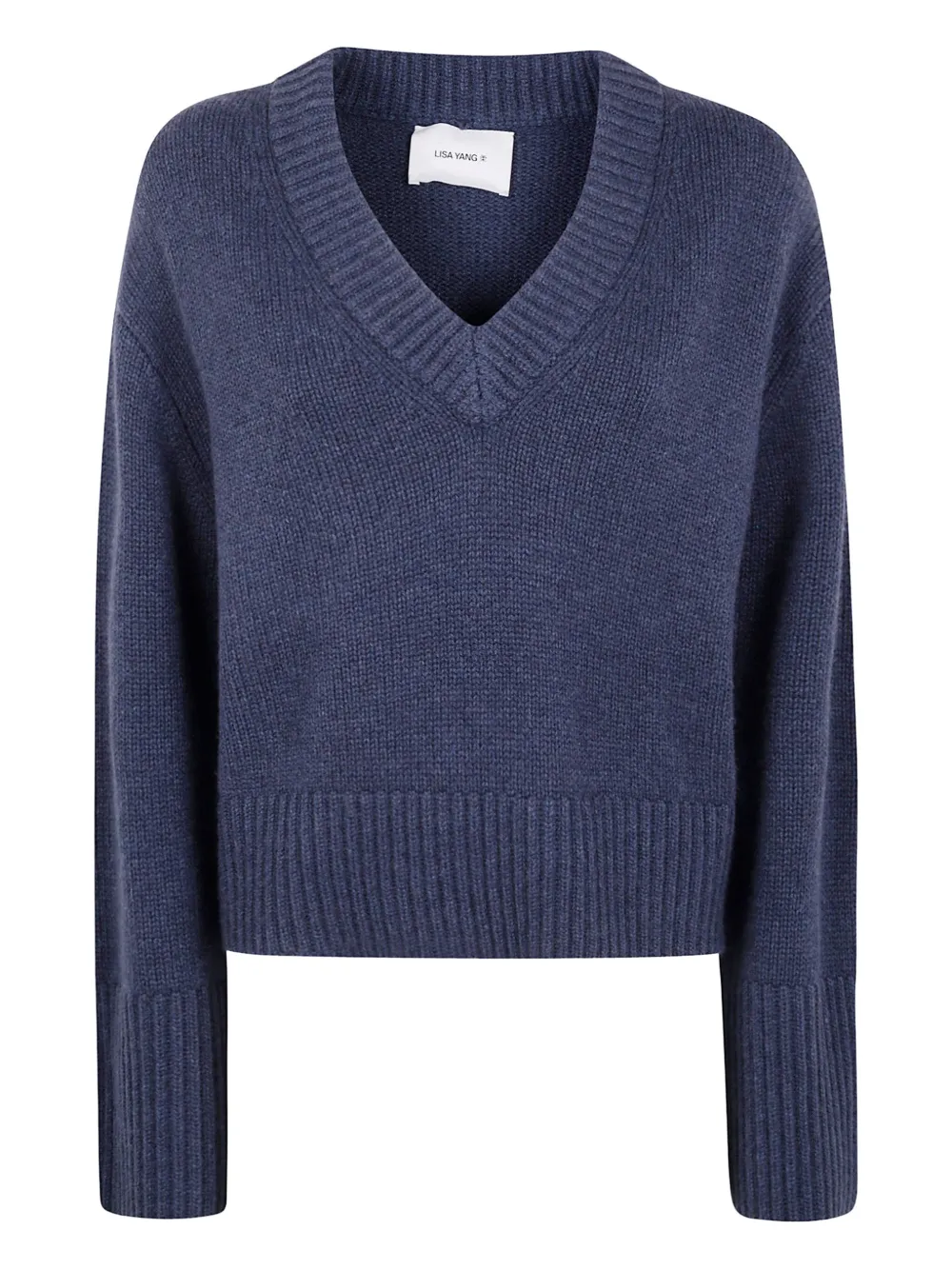 Lisa Yang V-neck cashmere sweater | Blue | Image 1