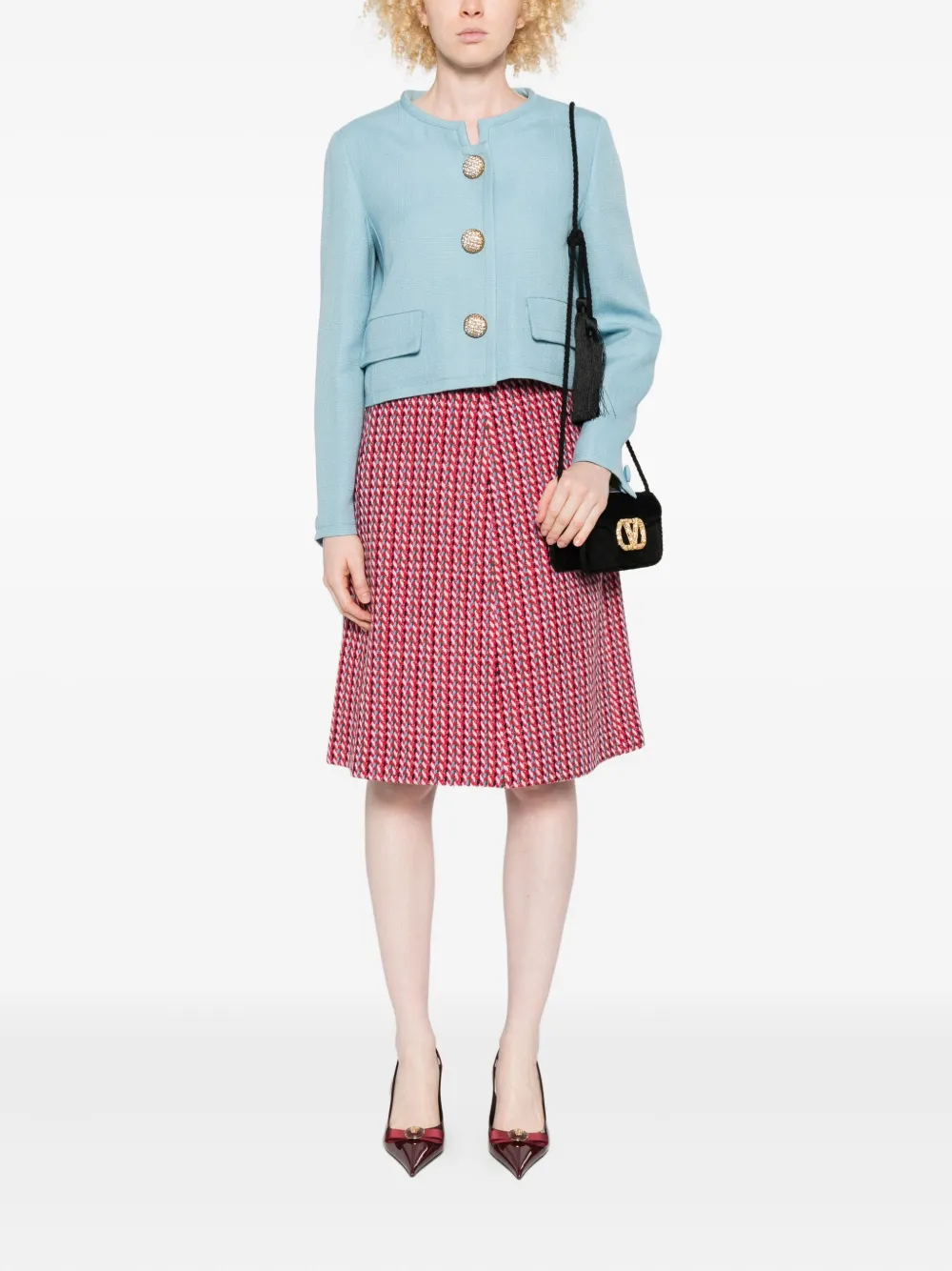 Valentino Garavani embellished button jacket | Cropped Jackets | Image 2