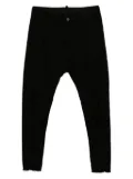 Masnada drop-crotch trousers - Black