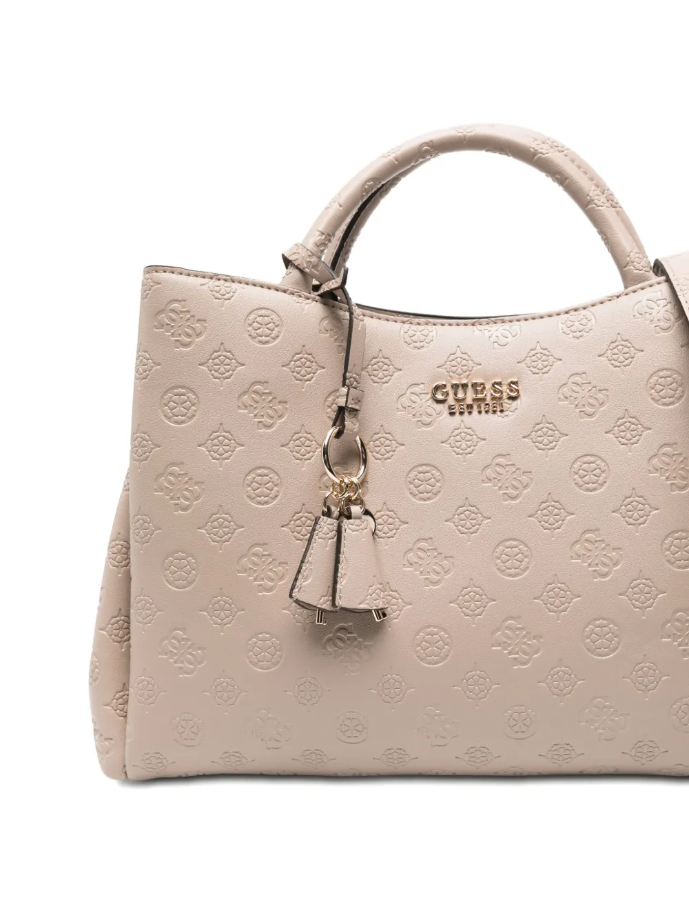 Guess Usa Phoebe 4g Tote Bag In Neutral