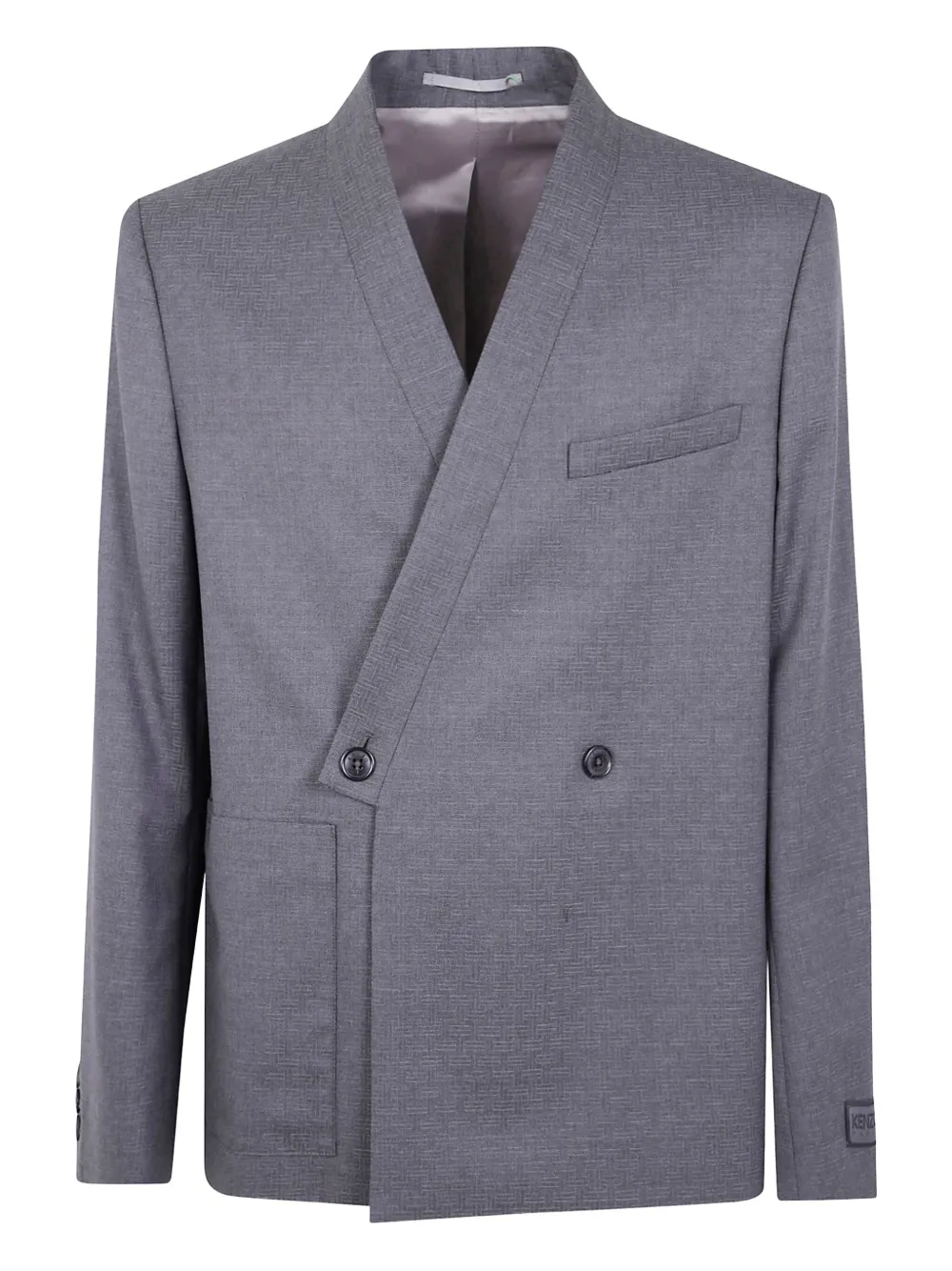 Kenzo double-breasted wool jacket | Grey | Image 1