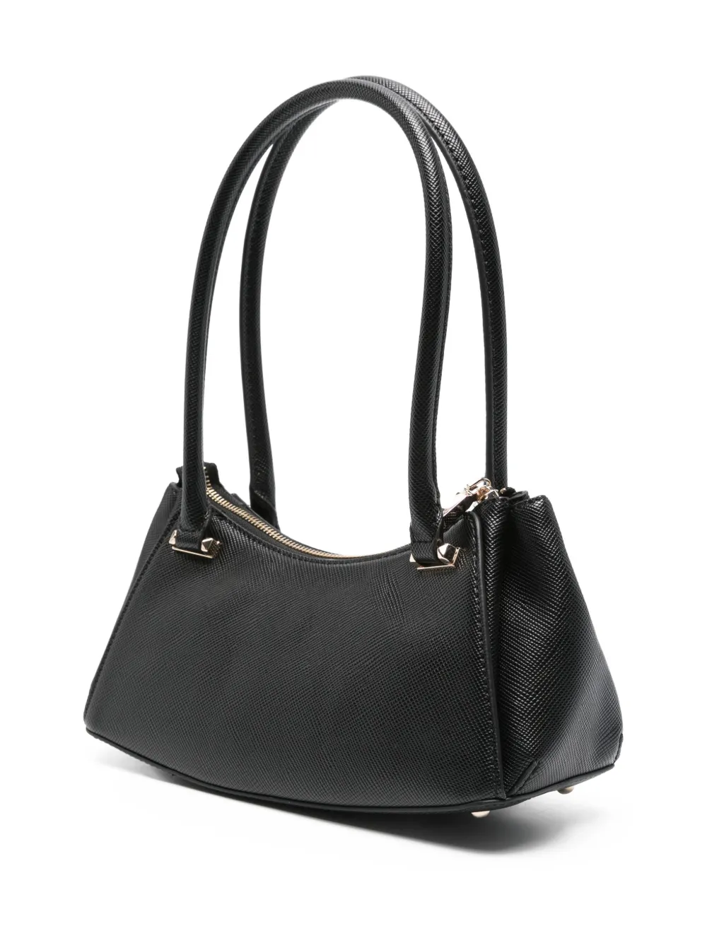GUESS USA Rosalba schoudertas met logoplakkaat - Zwart
