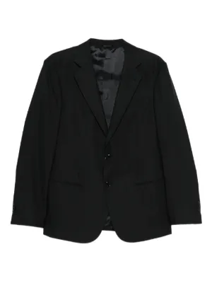 Yohji Yamamoto Ta Tuxedo Blazer | Black | FARFETCH