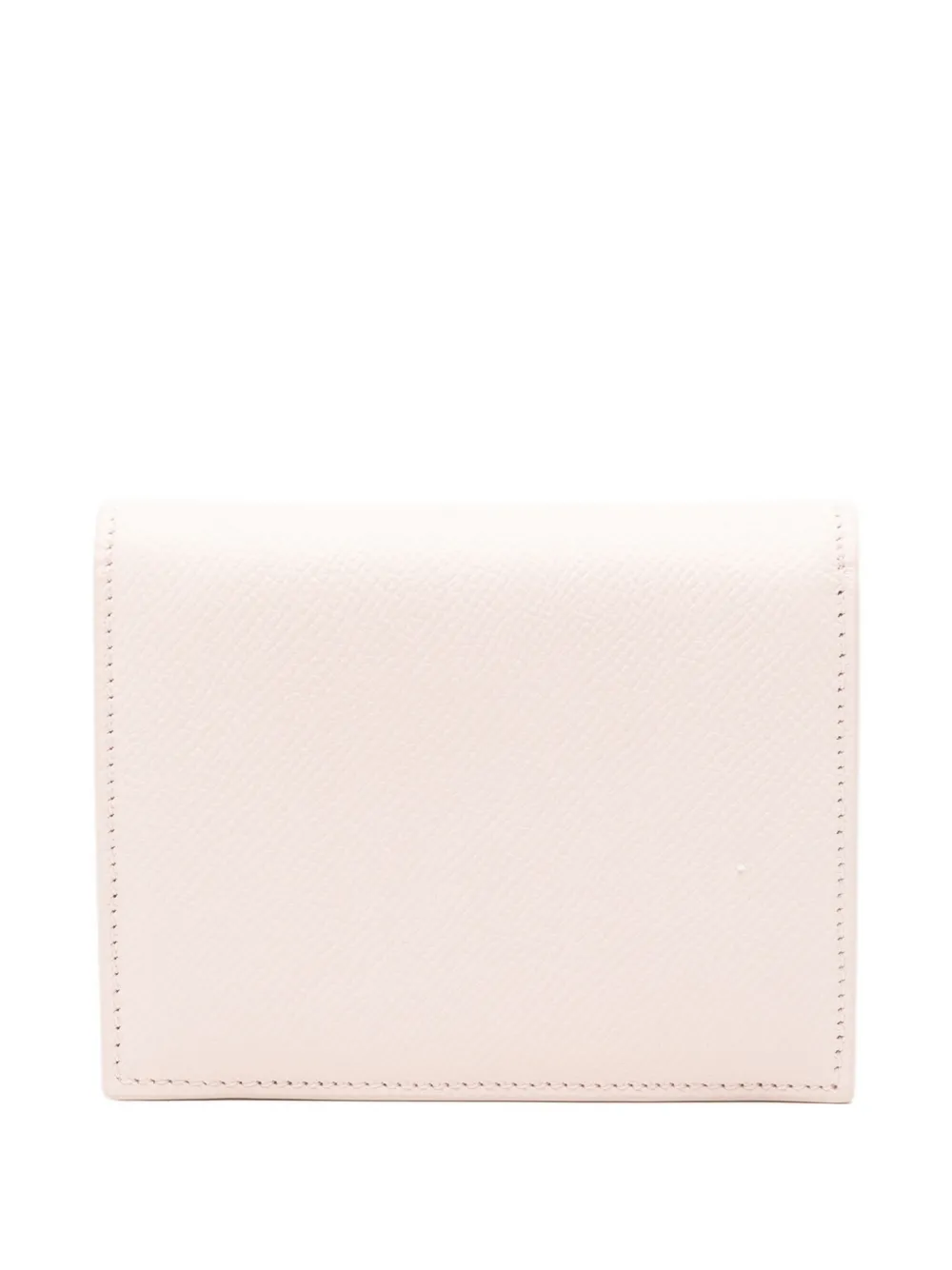 Ferragamo Leren portemonnee met logoplakkaat - Roze