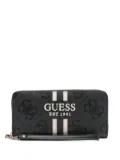 GUESS USA Laurel zip-around large wallet - Black