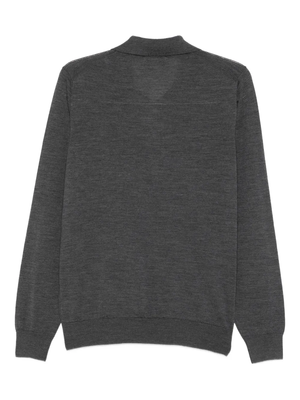 Piacenza Cashmere wool polo shirt - Grijs