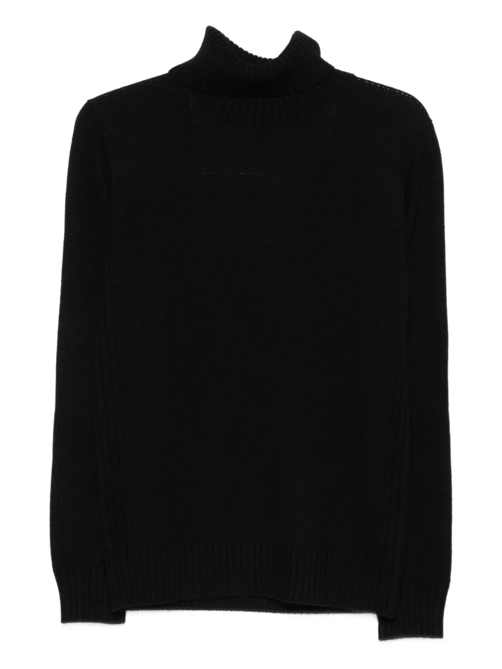 Kangra turtleneck wool sweater Zwart