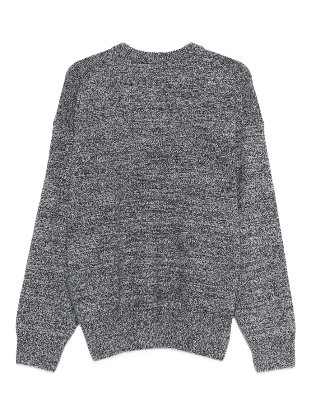Hugo Boss Speckled Crew-neck Sweater In Animal Print