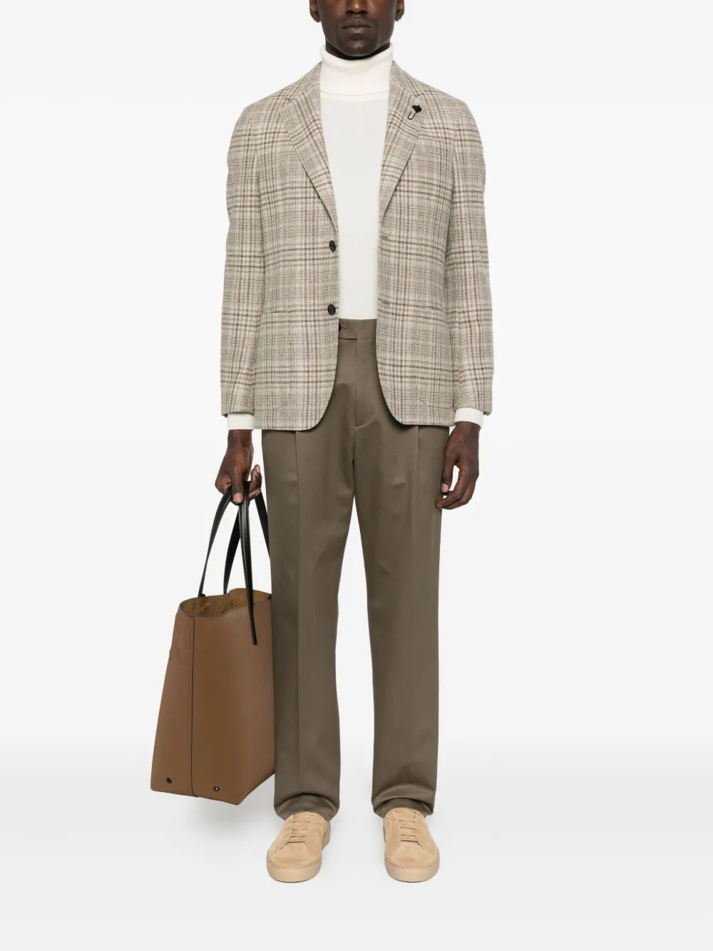 Kangra turtleneck sweater Wit