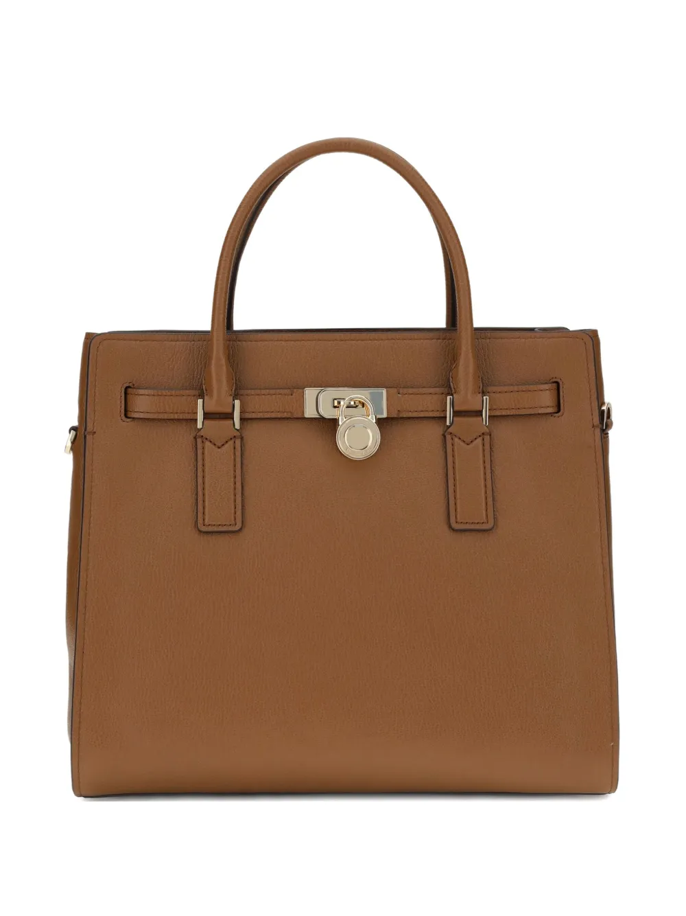 Michael Kors lock-accent top-handles tote bag | Brown | Image 1
