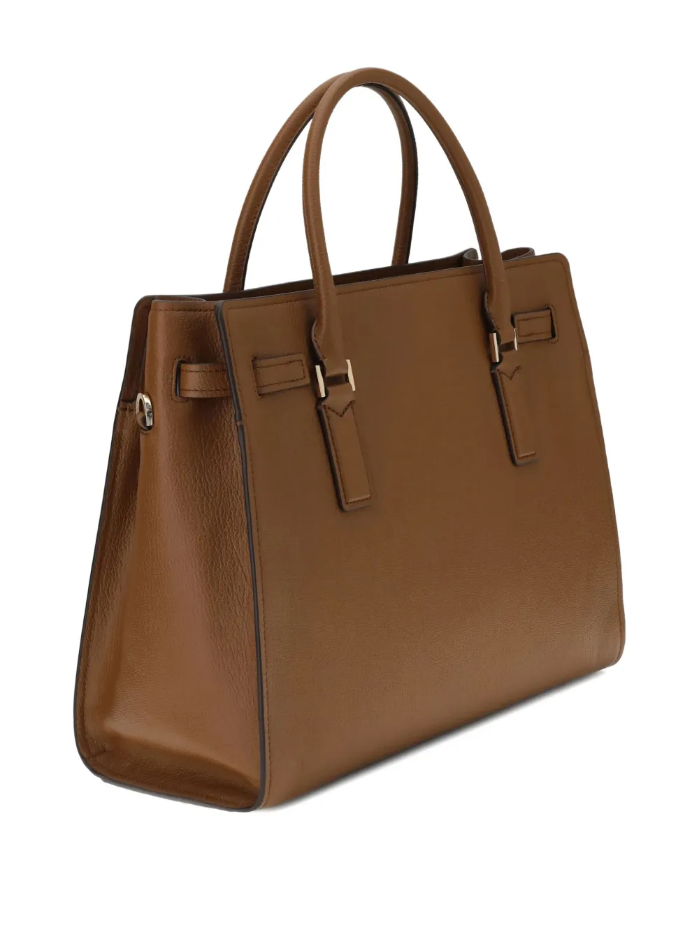 Michael Kors Shopper met slotdetail en handvatten - Bruin